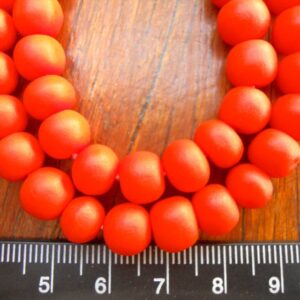 Solid Orange Ball 10 mm Colour