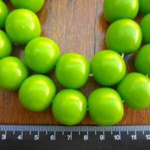 20mm Solid Lime GreenResin Ball