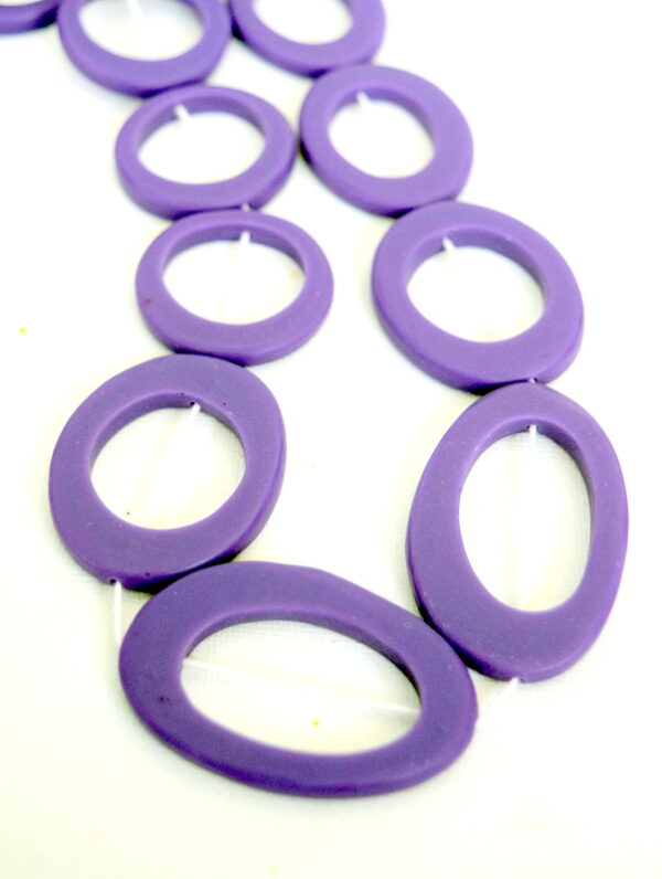 Large Jelly Donuts - Purple, solid