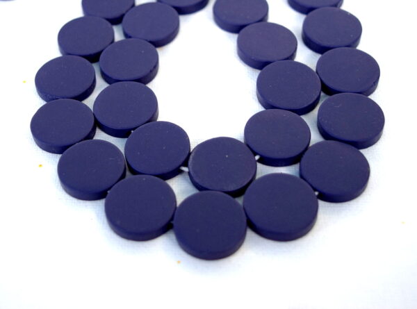 20mm Coins - Navy 68, solid