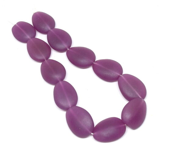 Teardrop, transparent, Grape.