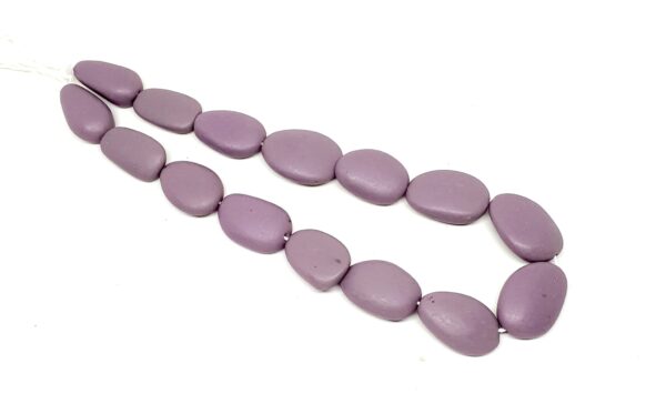 Pebbles, mixed - mauve solid