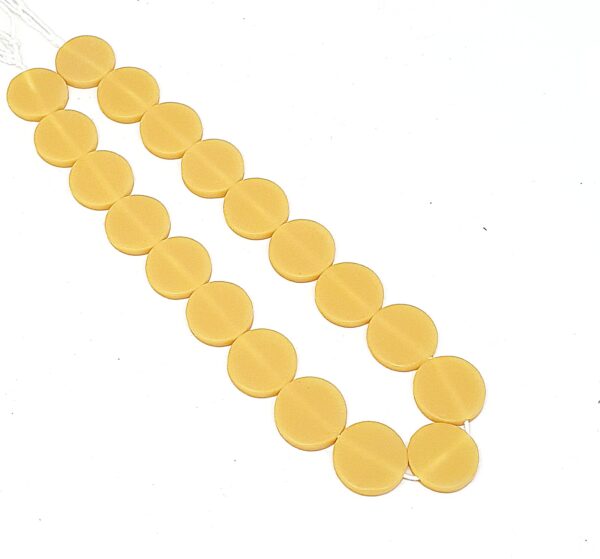 20mm coins - Mustard 56, solid